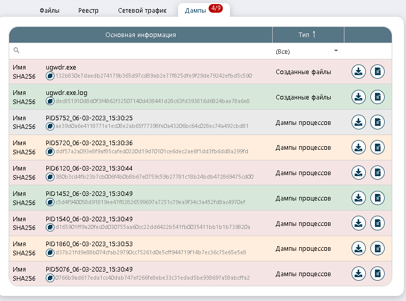 Общая информация по файлу